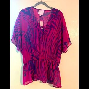 ROMEO & JULIET SHEER BLOUSE